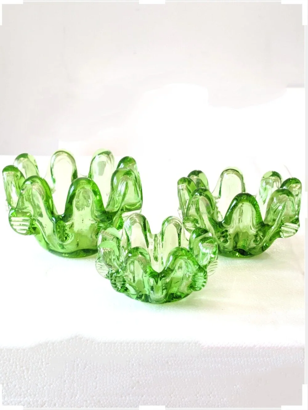 3 Mid Century Modern Murano Glass Nesting Bowls